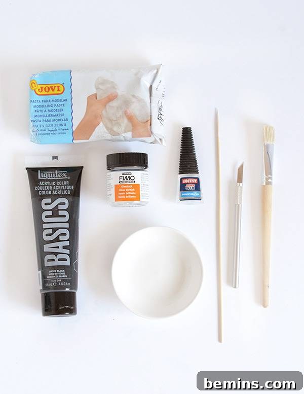 Materials for clay incense holder
