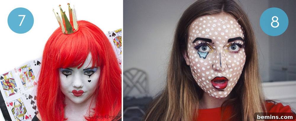Queen of Hearts Halloween Makeup Tutorial