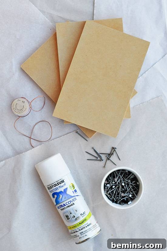 How To: Spooky & Simple BOO String Art For Halloween 