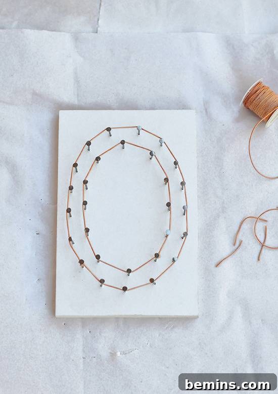 How To: Spooky & Simple BOO String Art For Halloween 