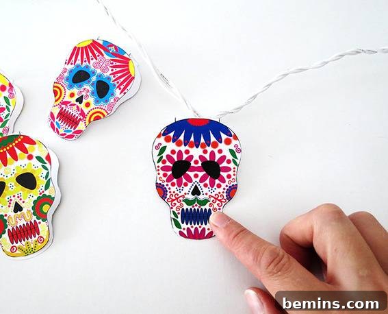 Sugar Skull Garland
