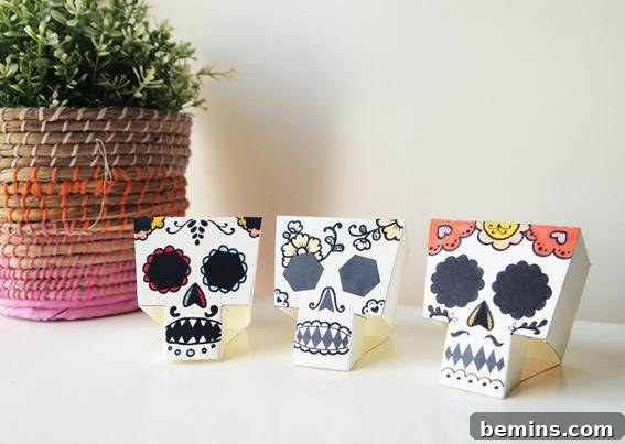 Printable Sugar Skulls