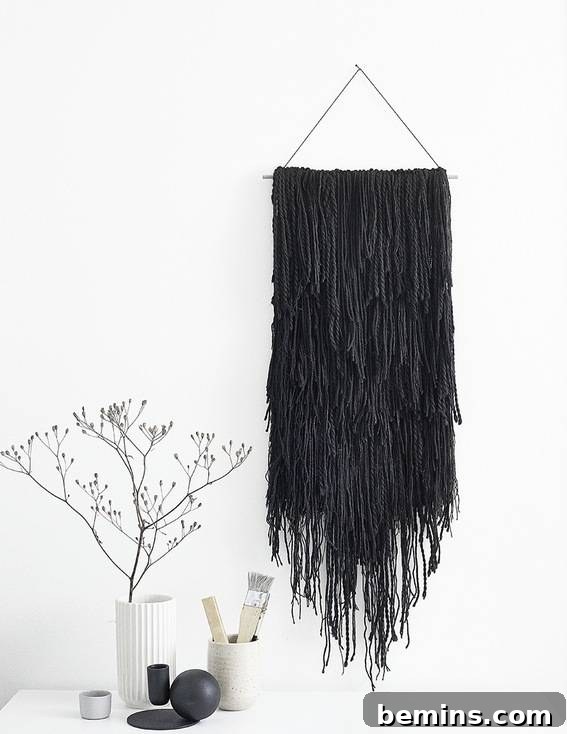 Minimalist Single Color Wall Hanging