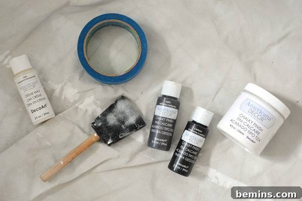 materials for DIY project