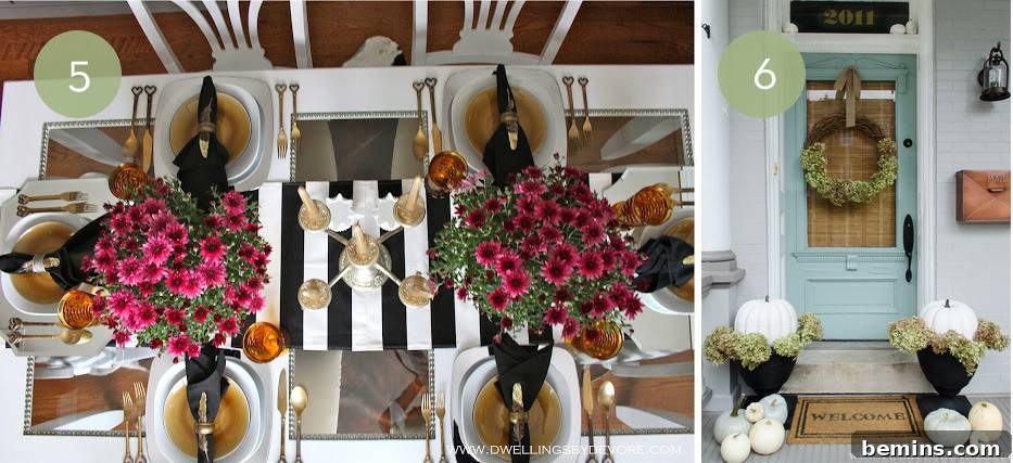 Enticing Autumn Abodes: 10 Modern Decor Inspirations 5 Colorful Painted Gourds for Fall Decor