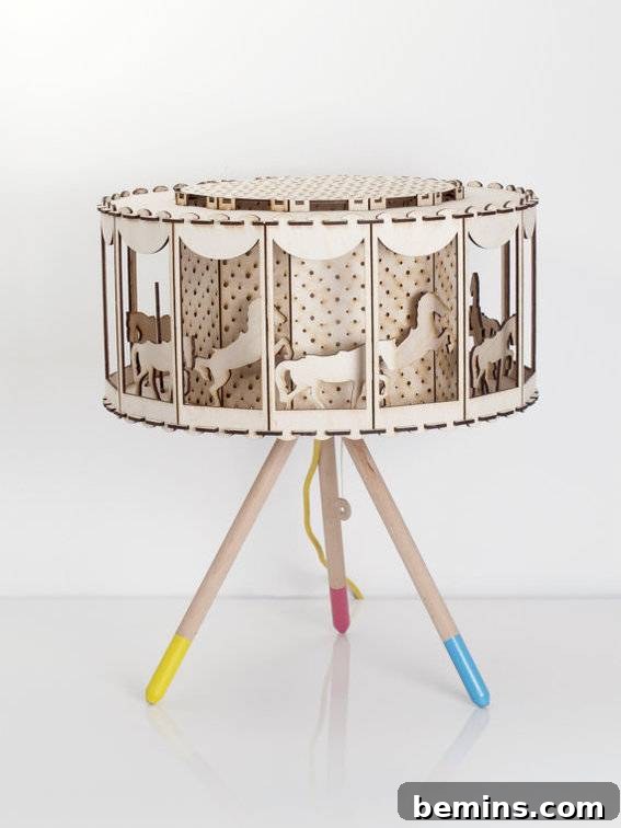 Carousel lamp