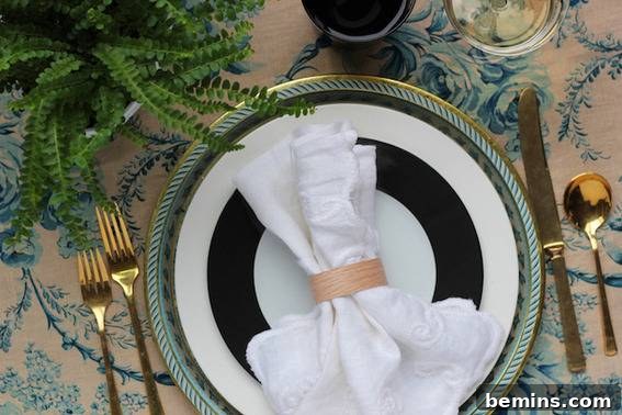 Wood Veneer Napkin Rings: A Natural and Elegant Touch
