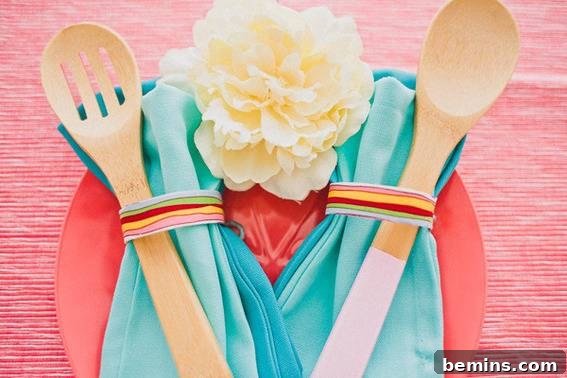 Popsicle Stick Napkin Rings: A Fun and Colorful Craft