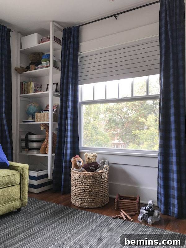 Completed roller shade