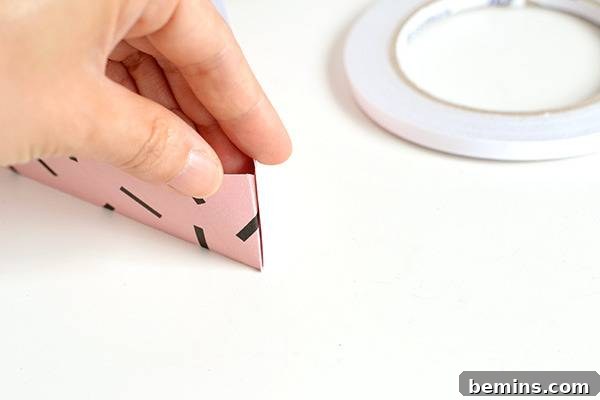 Printable Pie Boxes - Assembling the Box