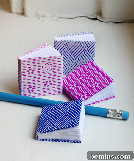 DIY Stocking Stuffer Ideas for Everyone 12 Origami mini paper books