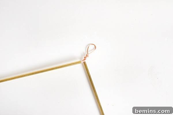 Securing the Wire Loop