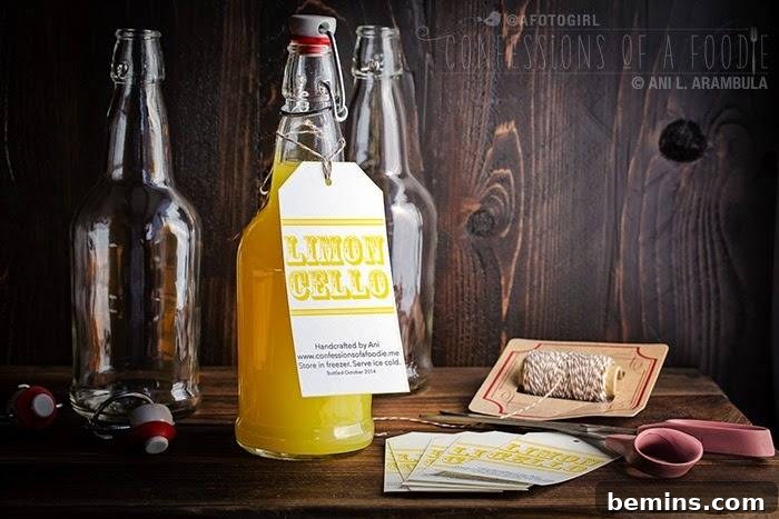 Homemade Limoncello