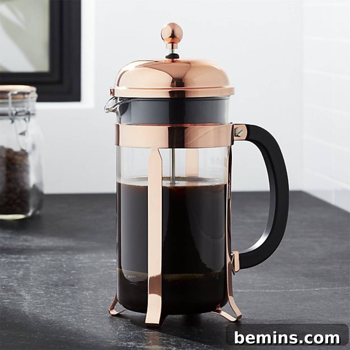 Brewtiful Gifts: A Coffee Lover's Delight 15 Copper french press
