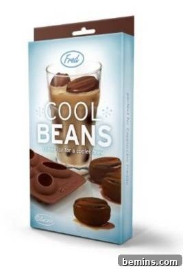 Brewtiful Gifts: A Coffee Lover's Delight 10 Cool Bean ice cube tray
