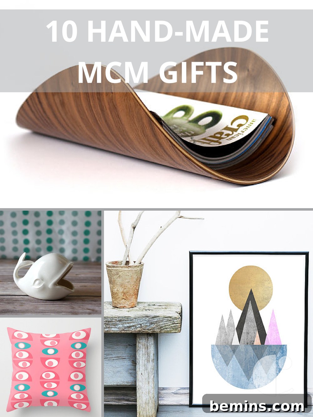 Handmade Mid-Century Modern Gift Ideas