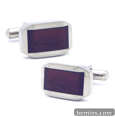 MCM Teak Cufflinks