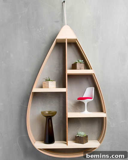MCM Teardrop Shelf