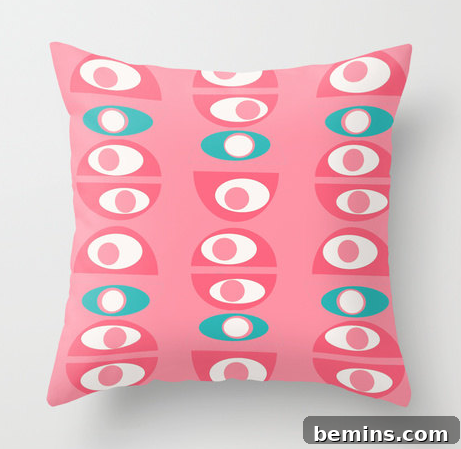 MCM Toss Pillow