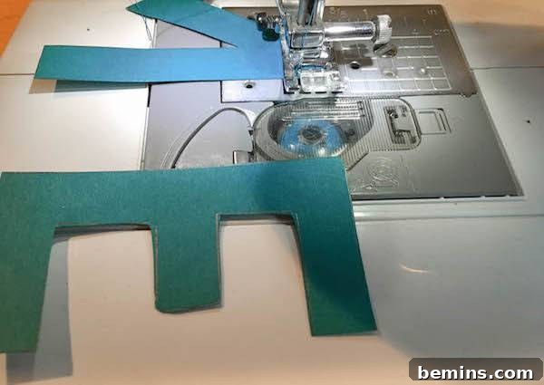 DIY Typographic Christmas Garland: A Festive Craft Project 5 Sewing Christmas Garland
