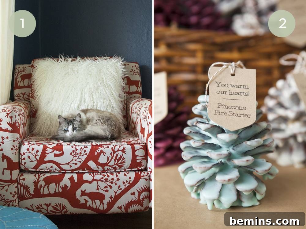 DIY Faux Fur Pillow for Winter Comfort