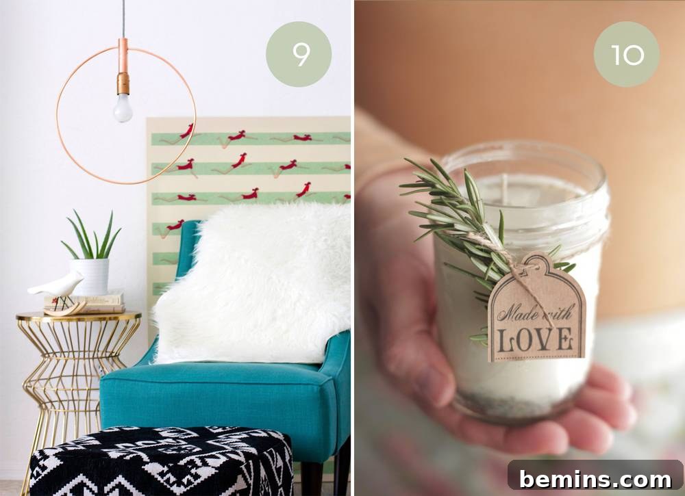 DIY Hanging Pendant Light for Elegant Illumination