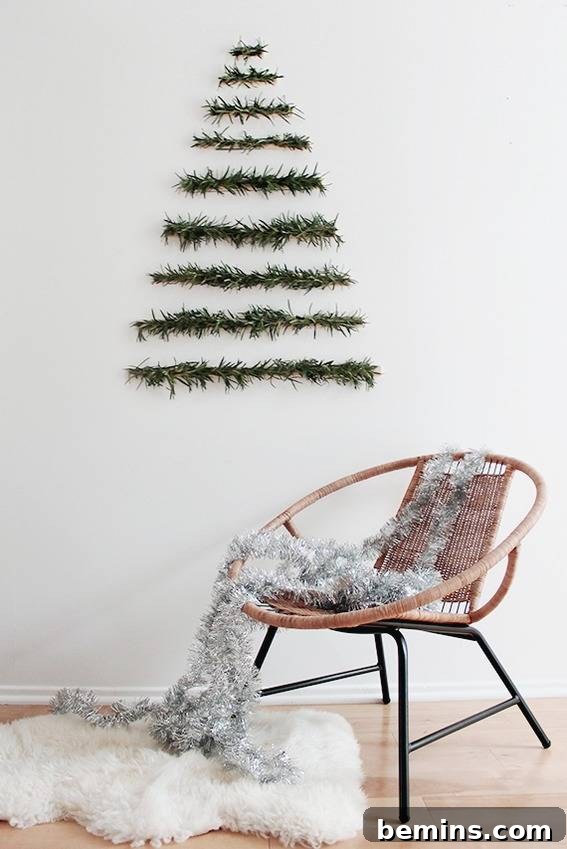 A Festive Christmas on a Budget 3 DIY Rosemary Christmas Tree