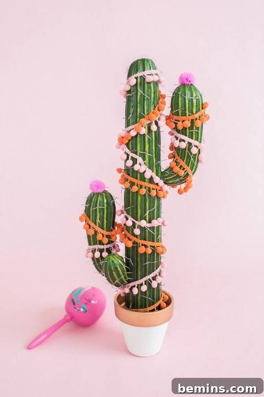 Budget-Friendly Christmas Trees: 11 Creative Alternatives 4 DIY Christmas Tree Cactus