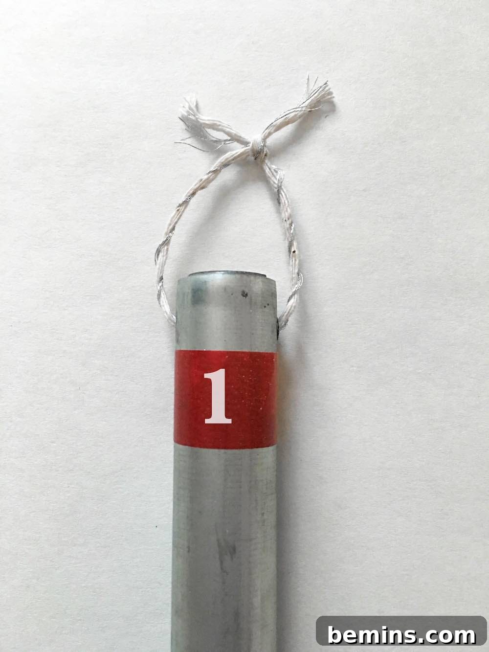 Christmas Bells wrapped in Washi Tape