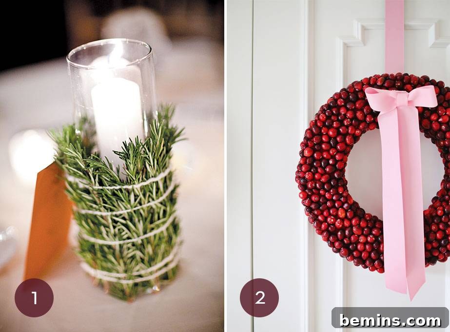 Festive Cranberry Wreath: A DIY Holiday Project