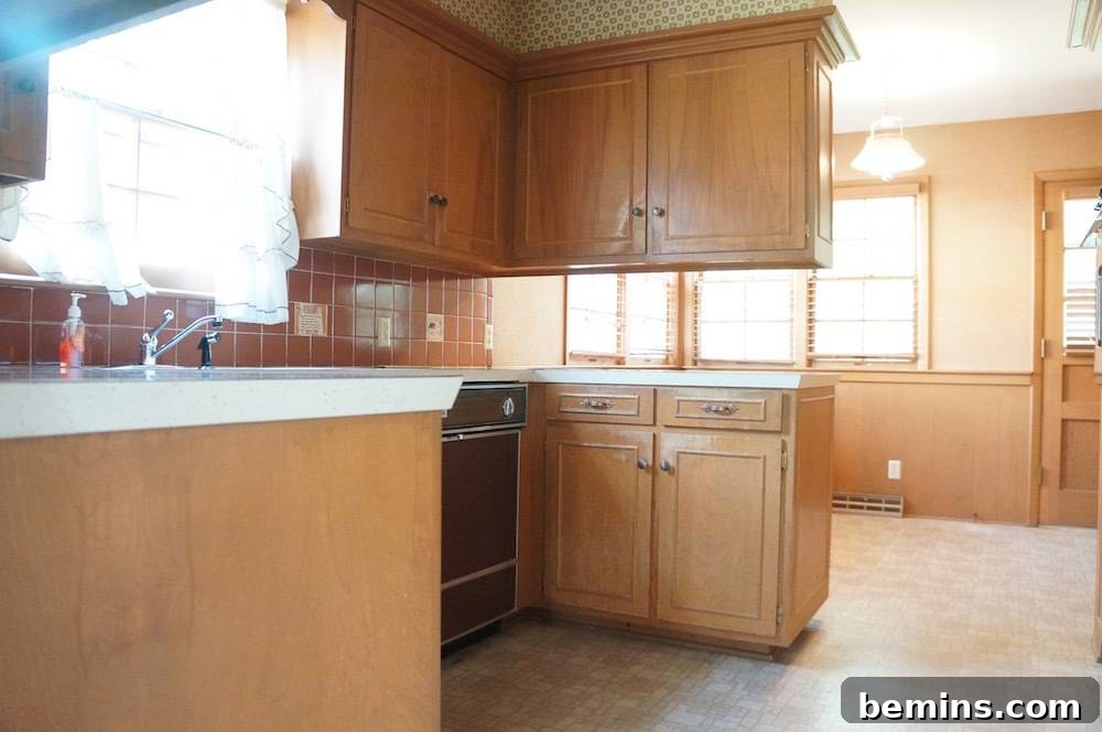 From Retro to Modern: A Kitchen Transformation 4 Optimizing Space in a Small 1960s Kitchen