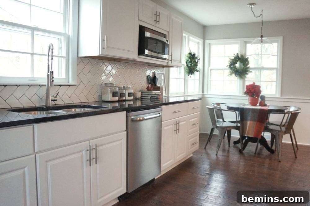 From Retro to Modern: A Kitchen Transformation 5 Creating an Eat-in Nook in a 1960s Kitchen Remodel