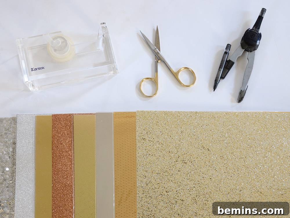 DIY Paper Christmas Trees: Simple, Stylish, and Sustainable 4 Easy DIY Metallic Paper Trees
