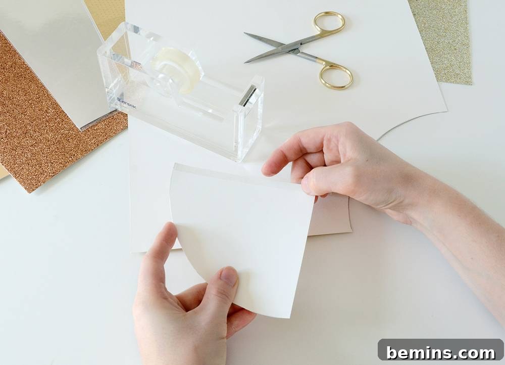 DIY Paper Christmas Trees: Simple, Stylish, and Sustainable 7 Easy DIY Metallic Paper Trees