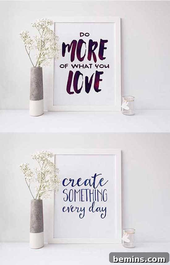 Dawn Nicole Designs New Year's Resolution Printable
