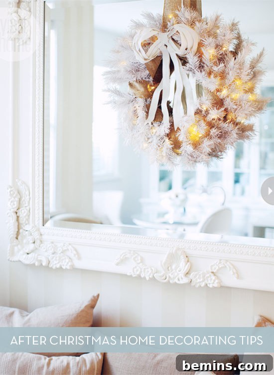 Transitioning Your Home Decor: From Festive to Frosty 2 Winter-themed home decor inspiration