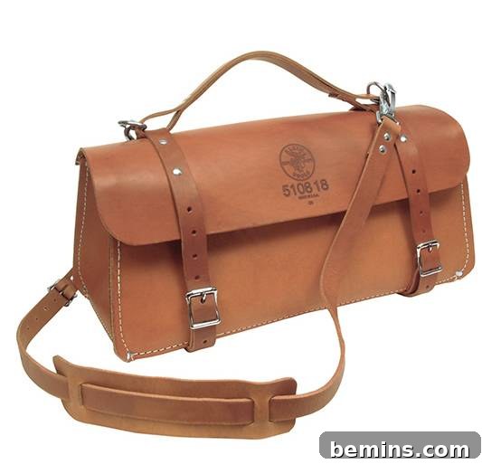 Deluxe Leather Toolbag Klein Tools