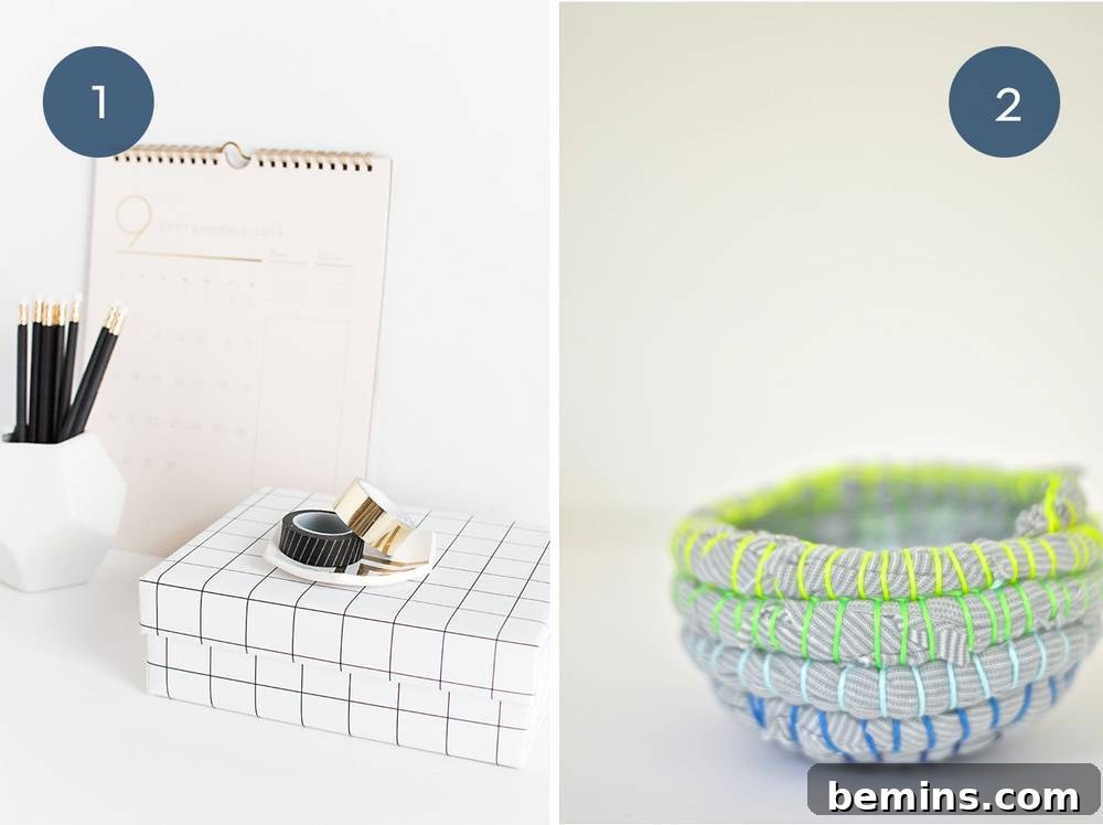 Curated Collection: 10 Clever DIY Storage Solutions to Declutter Your Home 3 DIY Grid Box for Desk Organization