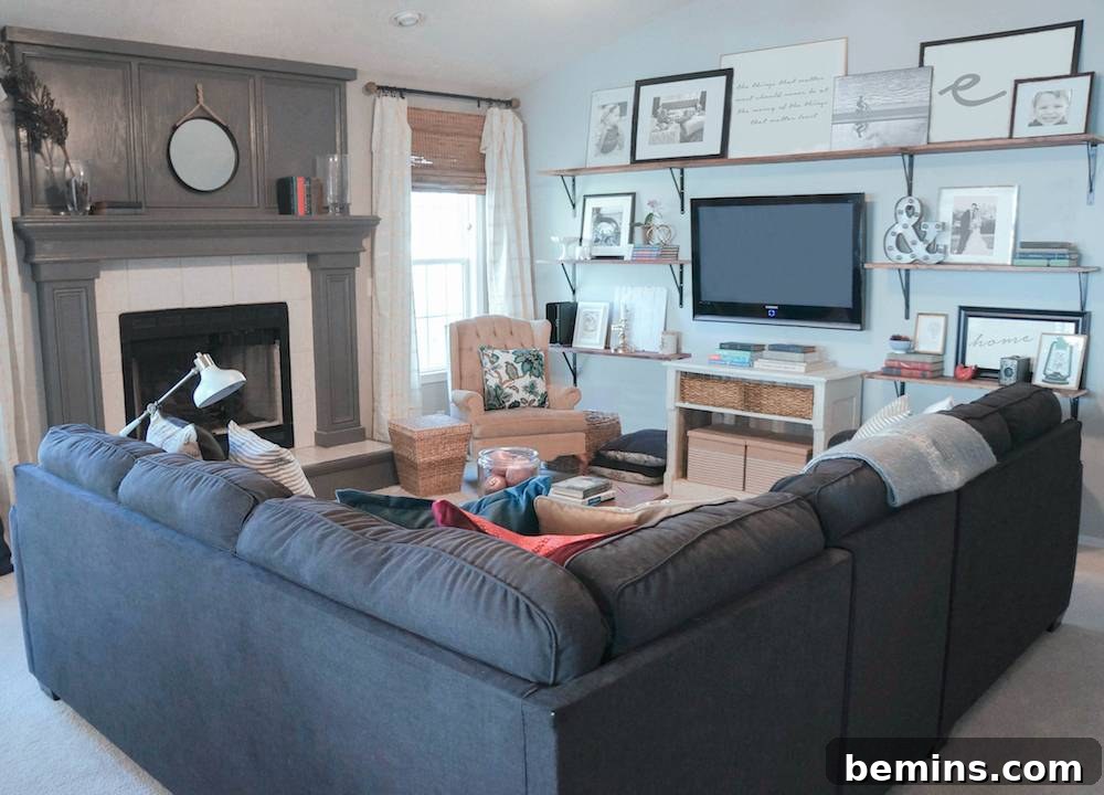 Creating a Cohesive and Uncluttered TV Wall Display