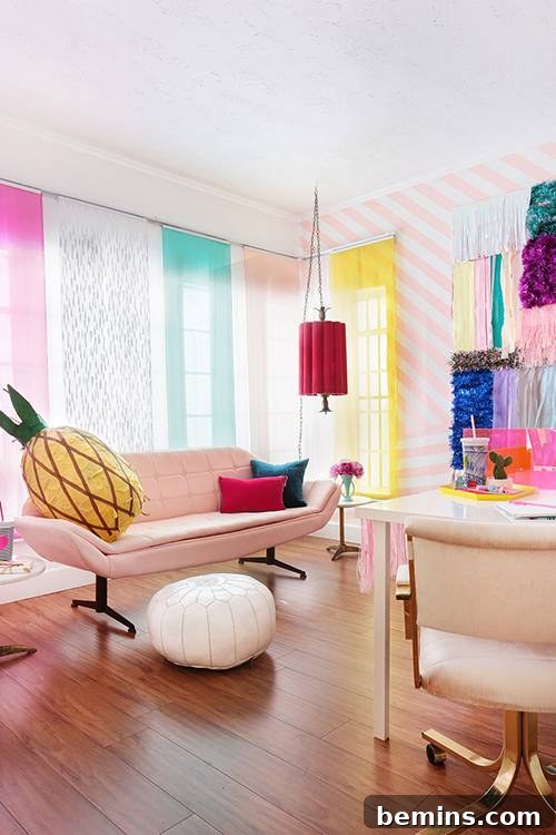 Ban.do House Workspace with Colorful Accents