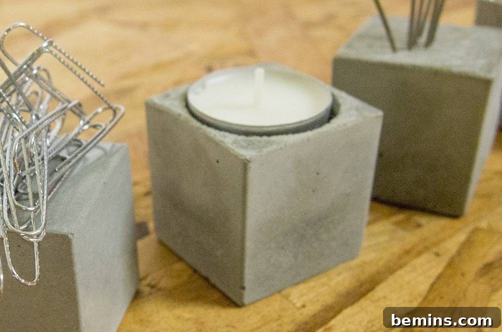 ShapeCrete Tea Light Holder