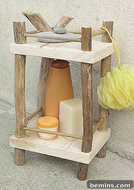 Driftwood Decor: 15 Coastal Style Ideas 11 DIY driftwood nature shelves