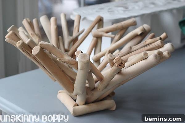 Driftwood Decor: 15 Coastal Style Ideas 7 Driftwood bowl