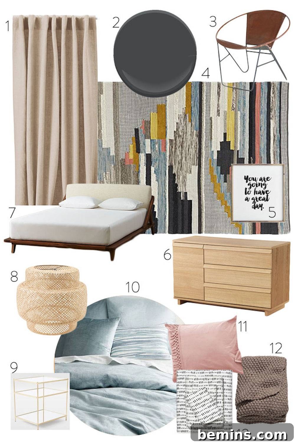 Rose Quartz and Serenity Styleboard
