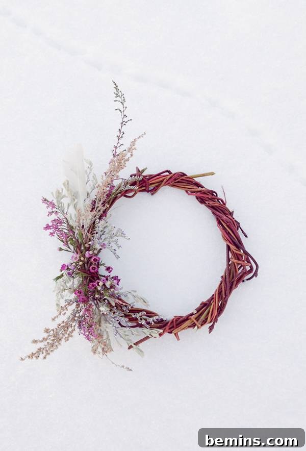 Creative Ways to Decorate Your Home with Twigs 3 DIY Handwoven Willow Wreath