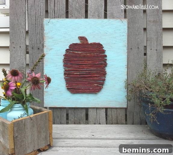 Creative Ways to Decorate Your Home with Twigs 7 DIY Twig Pumpkin Decoration