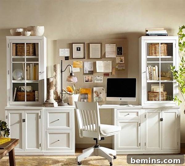 The Art of Less: Crafting a Serene Home Office 6 office space inspiration
