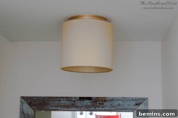Light Fixture with Shade