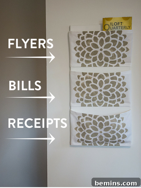DIY Mail Organizer Feature Image