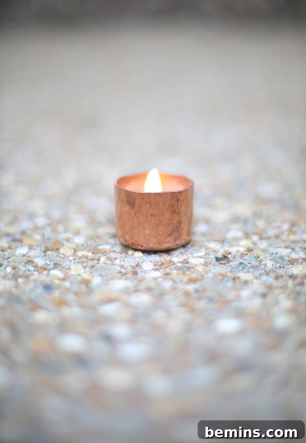DIY Copper Tea Lights
